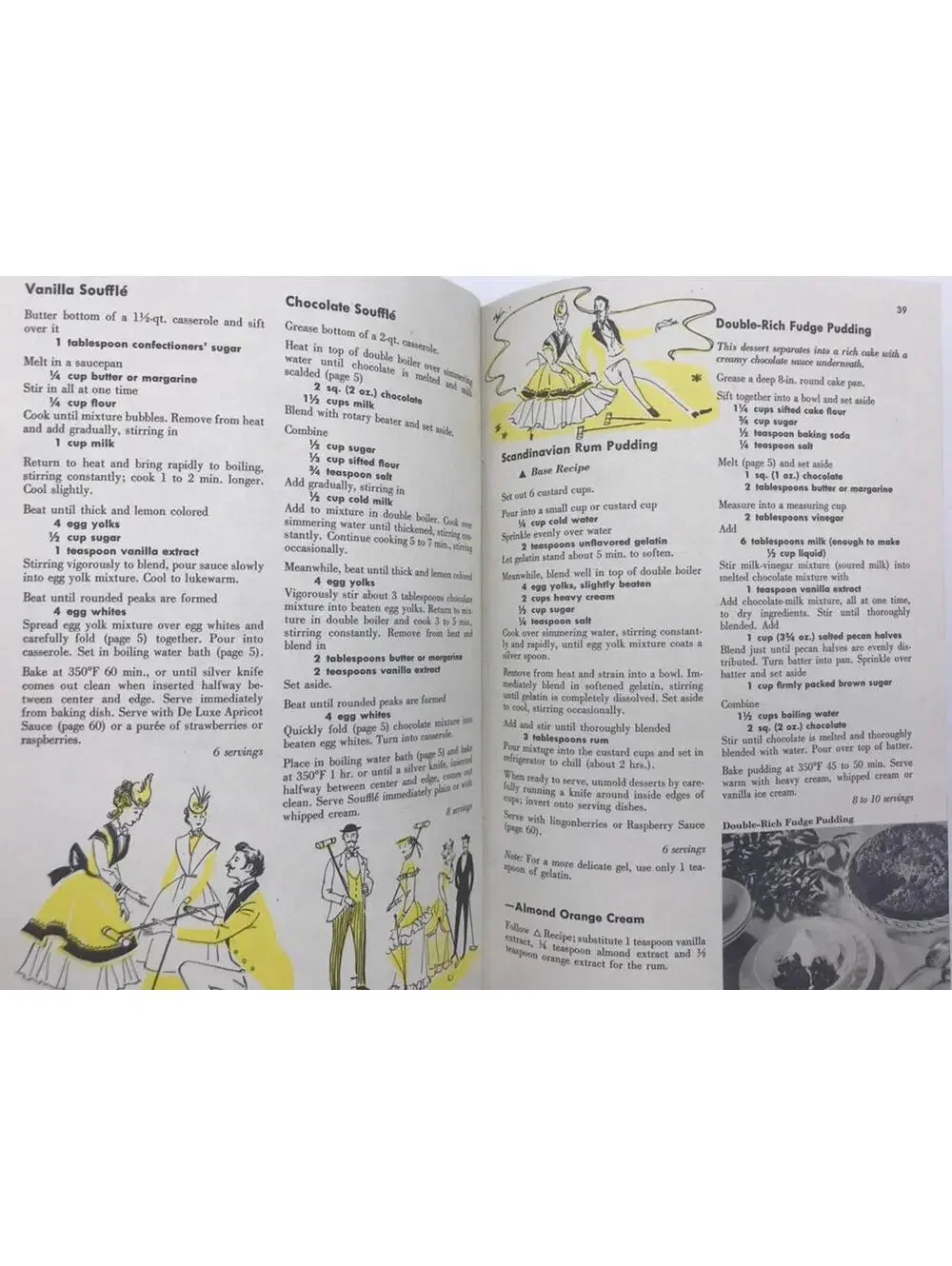 Vintage 1950s Cookbook Set: Culinary Arts Institute Recipes